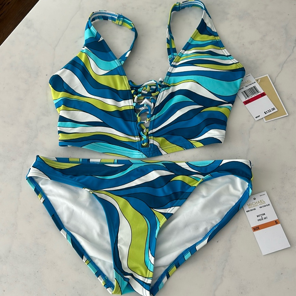 Michael Kors Women’s two piece bathing suit.